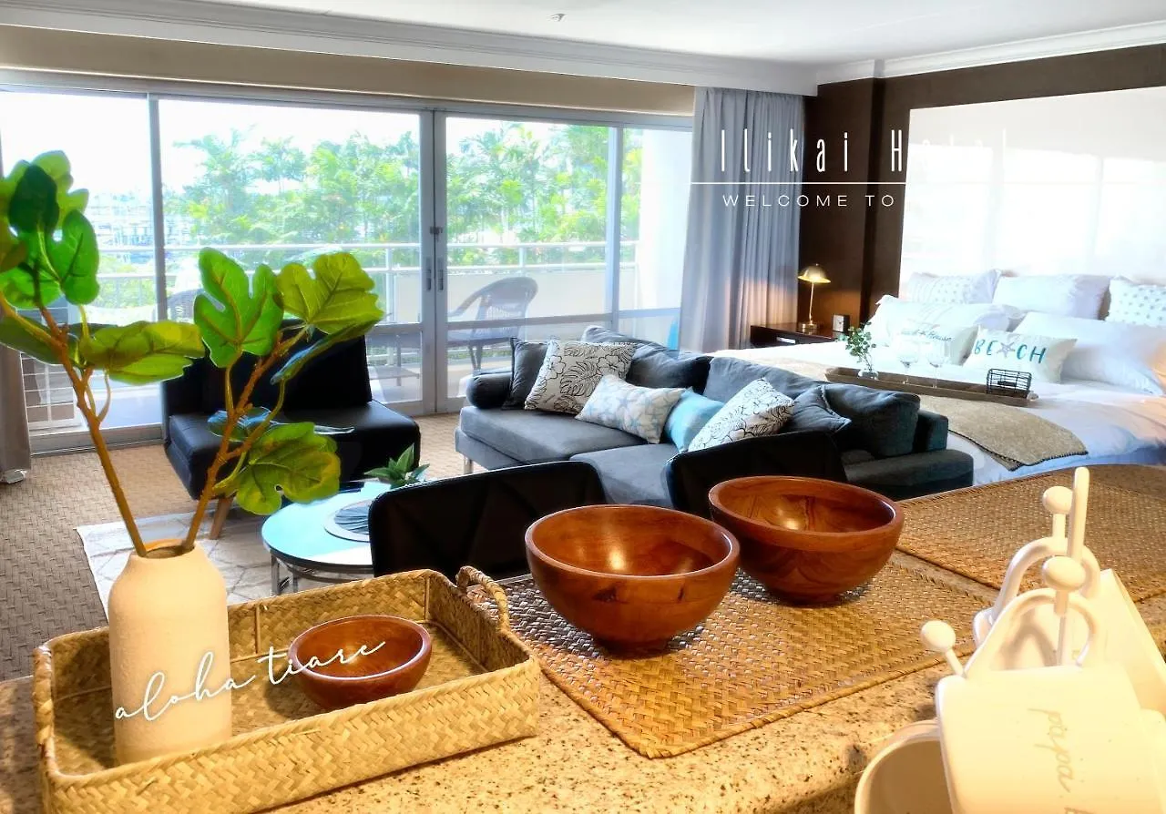 H Ocean View Waikiki Luxury Ilikai Free Parking Apartment Honolulu