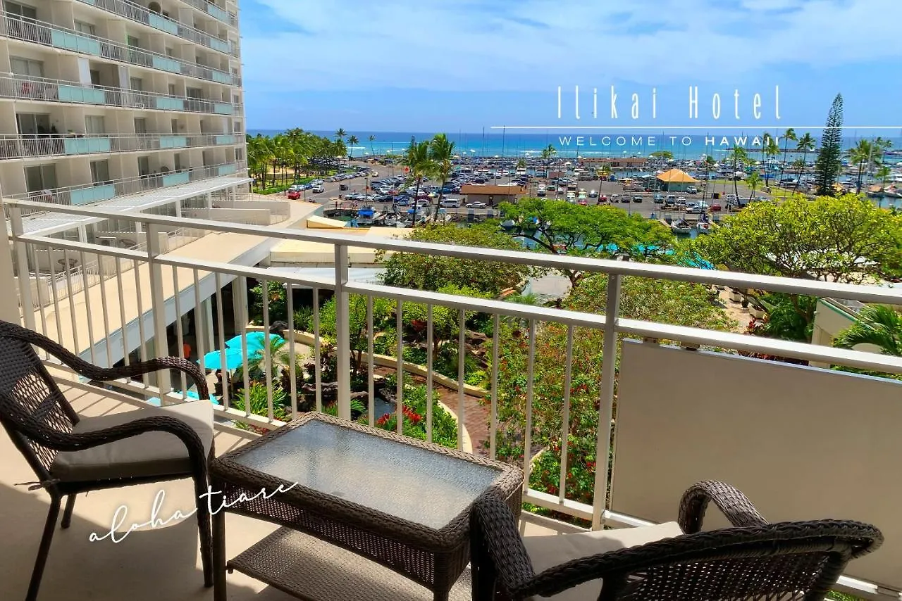 H Ocean View Waikiki Luxury Ilikai Free Parking Apartment Honolulu