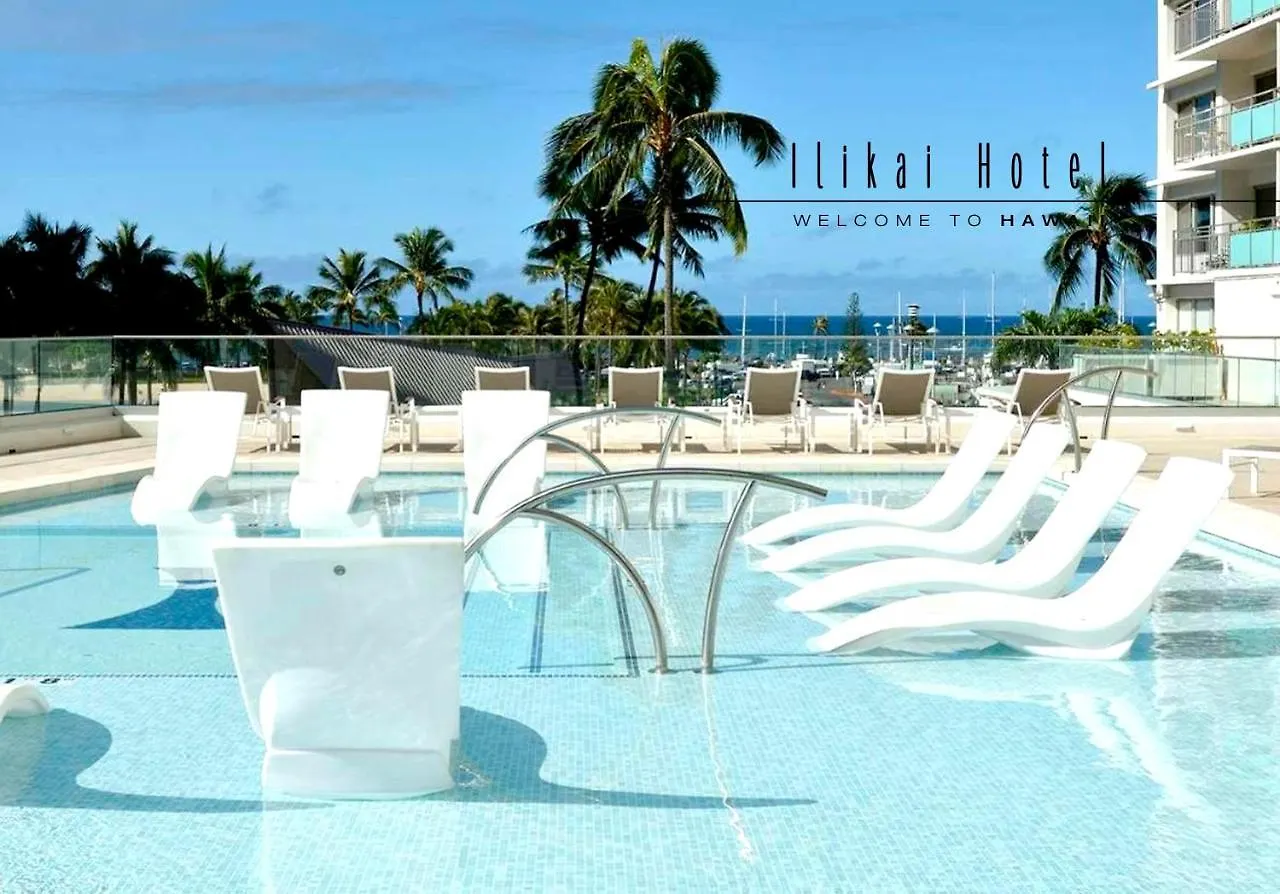 H Ocean View Waikiki Luxury Ilikai Free Parking Apartment Honolulu