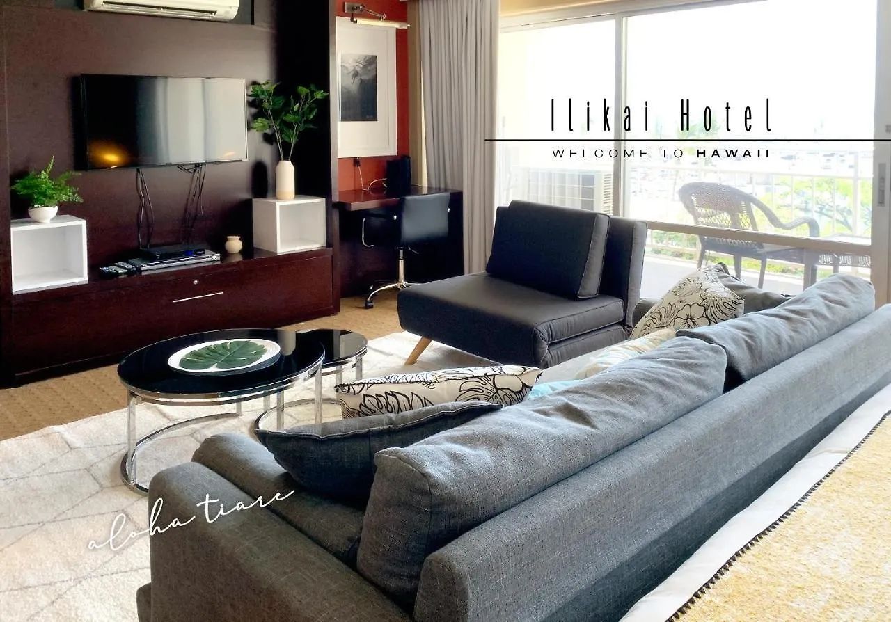 Appartement H Ocean View Waikiki Luxury Ilikai Free Parking à Honolulu États-Unis